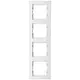 Kopp 308702000 afdekraam 4-voudig HK05 Paris arctic wit