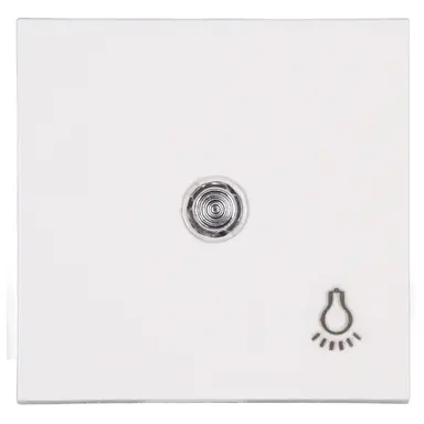 Kopp 490442007 schakelwip controlevenster met licht symbool HK07 Athenis helder wit glans