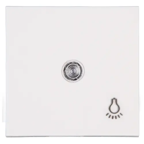 Kopp 490442007 schakelwip controlevenster met licht symbool HK07 Athenis helder wit glans