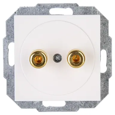 Kopp 951629004 centraalplaat met luidsprekerbus HK07 Athenis helder wit glans