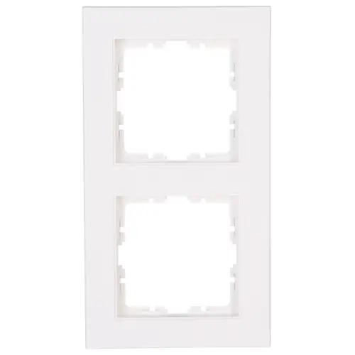 Kopp 402629005 afdekraam 2-voudig HK07 helder wit glans