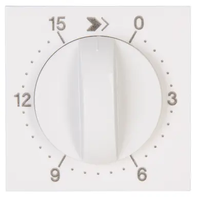 Kopp 313429152 draaiknop tijdschakelaar 15 min. HK07 Athenis wit