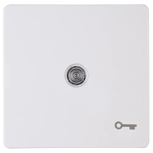 Kopp 333962004 schakelwip controlevenster met sleutel symbool HK05 Paris arctic wit