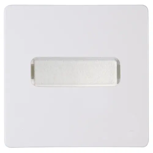 Kopp 334202002 schakelwip met tekstveld HK05 Paris arctic wit