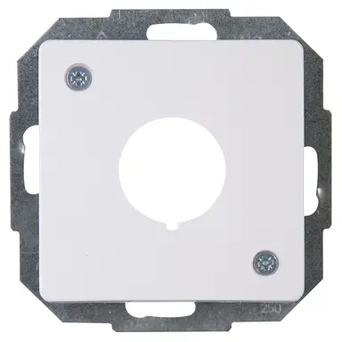 Kopp 331702004 centraalplaat met draagring voor Boring HK05 Paris arctic wit