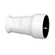 Kopp 182702004 koppelcontactstop met randaarde recht 16A wit