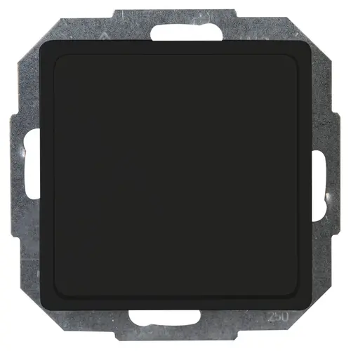 Kopp 334350008 blinddeksel incl. draagframe HK05 Paris zwart mat