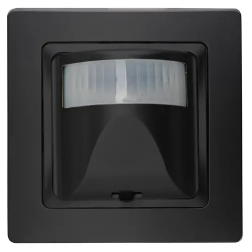 Kopp 808450016 INFRAcontrol T 180gr. infrarood bewegingsschakelaar 3-draads 1000W LED 300VA compleet HK05 Paris zwart mat