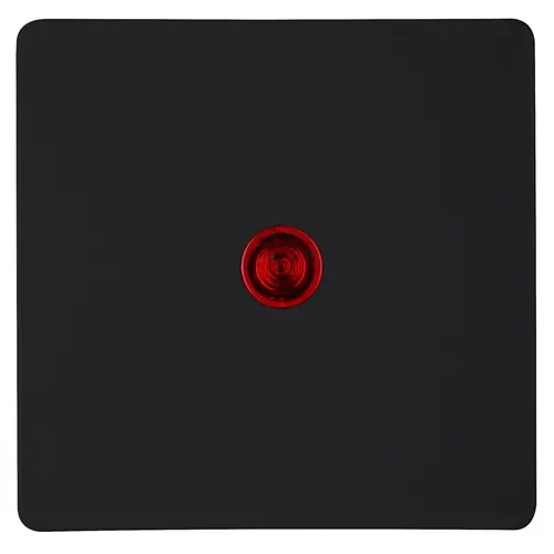 Kopp 334698003 schakelwip controlevenster rood HK05 Paris zwart mat