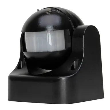 Kopp 821915015 INFRAcontrol R 180gr. infrarood bewegingsschakelaar 3-draads 1000W zwart