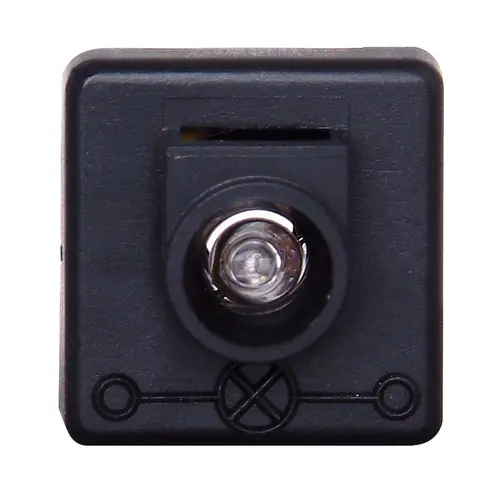 Kopp 324300044 glimlampje 250V 0.65mA zwart