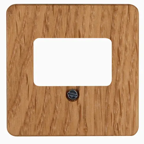 Kopp 358130006 centraalplaat USB/TAE/luidspreker HK02 Milano eiken