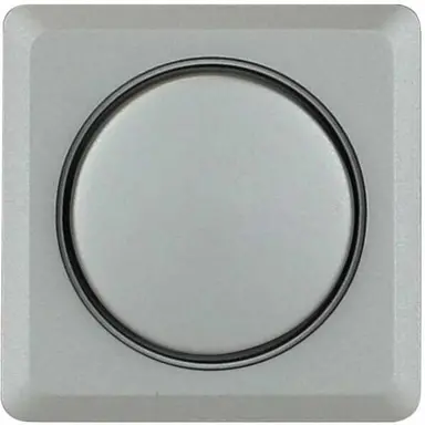 Kopp 328820009 dimmerknop druk draaidimmer HK02 Milano staal grijs