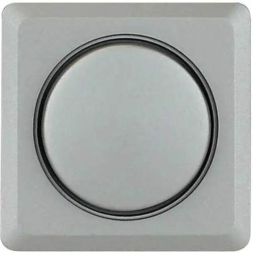 Kopp 328820009 dimmerknop druk draaidimmer HK02 Milano staal grijs