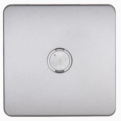Kopp 331120008 schakelwip controlevenster transparant HK02 Milano staal grijs