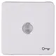 Kopp 330113003 schakelwip controlevenster met sleutel symbool HK02 Milano arctic wit