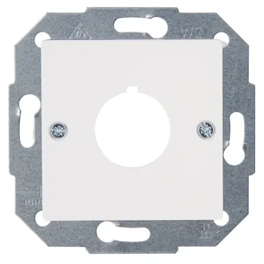 Kopp 491729000 centraalplaat met draagring voor Boring HK07 Athenis helder wit glans