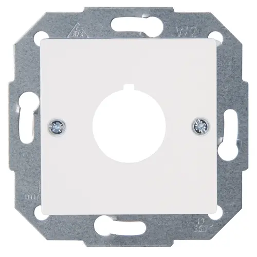 Kopp 491729000 centraalplaat met draagring voor Boring HK07 Athenis helder wit glans