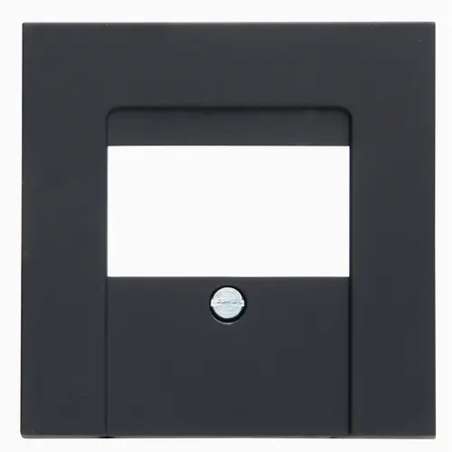 Kopp 373115006 centraalplaat USB/TAE/luidspreker HK07 Athenis antraciet
