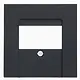 Kopp 373115006 centraalplaat USB/TAE/luidspreker HK07 Athenis antraciet