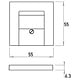 Kopp 373115006 centraalplaat USB/TAE/luidspreker HK07 Athenis antraciet