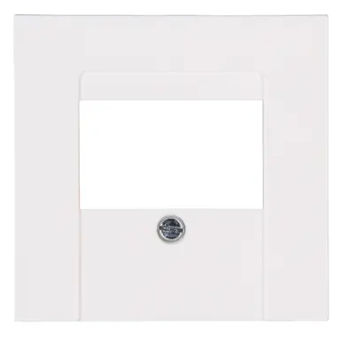 Kopp 373129007 centraalplaat USB/TAE/luidspreker HK07 Athenis wit