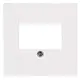 Kopp 373129007 centraalplaat USB/TAE/luidspreker HK07 Athenis wit