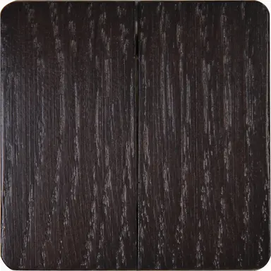 Kopp 331437001 schakelwip 2-voudig HK02 Milano wenge