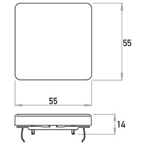 Kopp 331030002 schakelwip HK02 Milano eiken