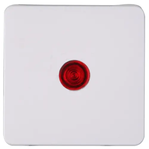 Kopp 331114005 schakelwip controlevenster rood HK02 Milano arctic wit