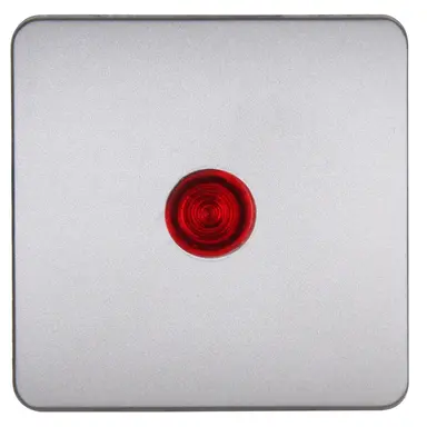 Kopp 331121009 schakelwip controlevenster rood HK02 Milano staal grijs