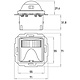 Kopp 805815012 INFRAcontrol T 180gr. infrarood bewegingsschakelaar 2-draads 40 - 400W compleet HK07 Athenis antraciet