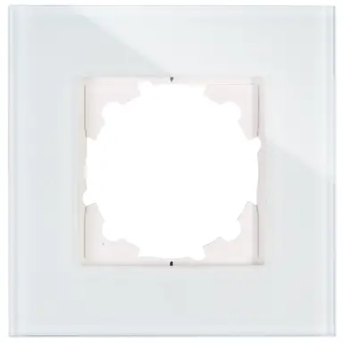 Kopp 405308004 afdekraam 1-voudig HK07 glas mint