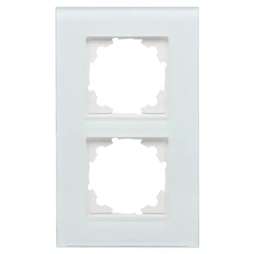 Kopp 405408007 afdekraam 2-voudig HK07 glas mint