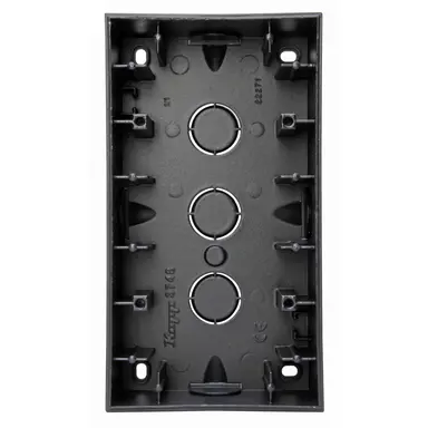 Kopp 374815008 opbouwdoos 2-voudig HK07 Athenis antraciet