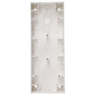 Kopp 374929002 opbouwdoos 3-voudig HK07 Athenis helder wit glans