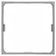 Kopp 405647000 tussenraam 50x50 HK07 Athenis staal grijs