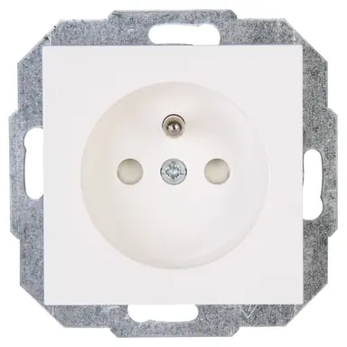 Kopp 940429000 wandcontactdoos penaarde verhoogde aanraakbeveiliging HK07 Athenis helder wit glans