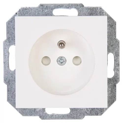 Kopp 940429000 wandcontactdoos penaarde verhoogde aanraakbeveiliging HK07 Athenis helder wit glans