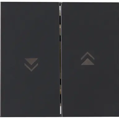 Kopp 490399006 wip jaloezieschakelaar 2-voudig HK07 Athenis antraciet