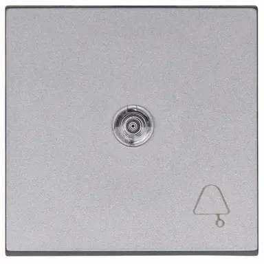 Kopp 490453005 schakelwip controlevenster met bel symbool HK07 Athenis staal grijs