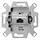 Kopp 114401007 RJ45 data wandcontactdoos 1-voudig inbouw CAT6A