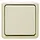 Kopp 514301006 opbouw enkel drukcontact terugverend 1 maakcontact Standard creme