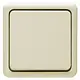 Kopp 514301006 opbouw enkel drukcontact terugverend 1 maakcontact Standard creme