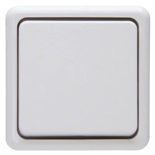 Kopp 514402000 opbouw enkel drukcontact terugverend 1 verbreekcontact Standard arctic wit