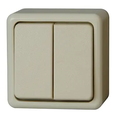 Kopp 513501001 opbouw serieschakelaar Standard creme