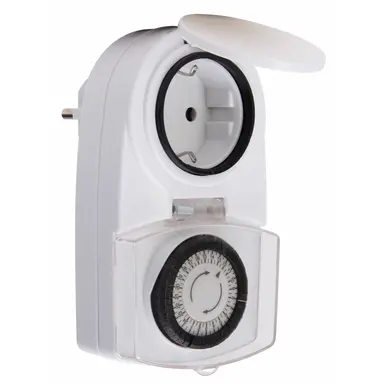 Kopp 195102075 dagtimer voor vochtige ruimtes IP44 mechanisch