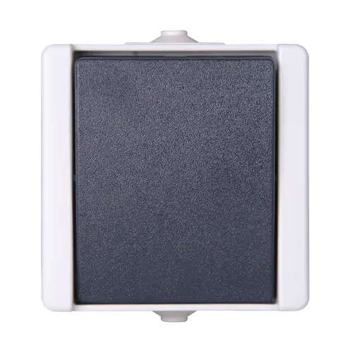 Kopp 540356003 opbouw pulsdrukker wisselcontact IP44 proAQA grijs
