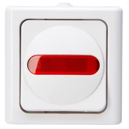 Kopp 561602008 controleschakelaar IP44 arctic wit Blue Electric