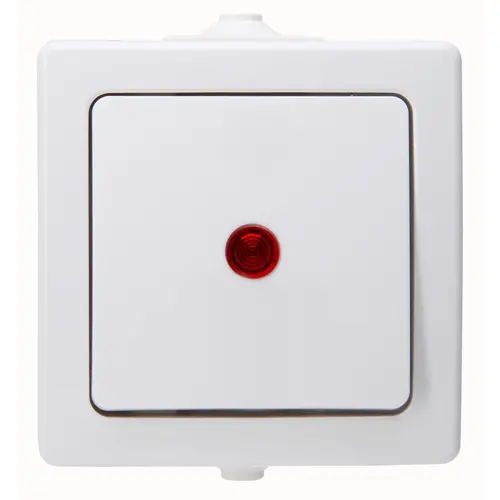 Kopp 566602003 controleschakelaar IP44 arctic wit Nautic